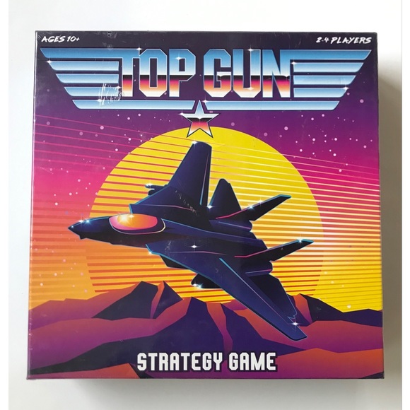 Top Gun Strategy Board Game Ages 10+ - Picture 1 of 6